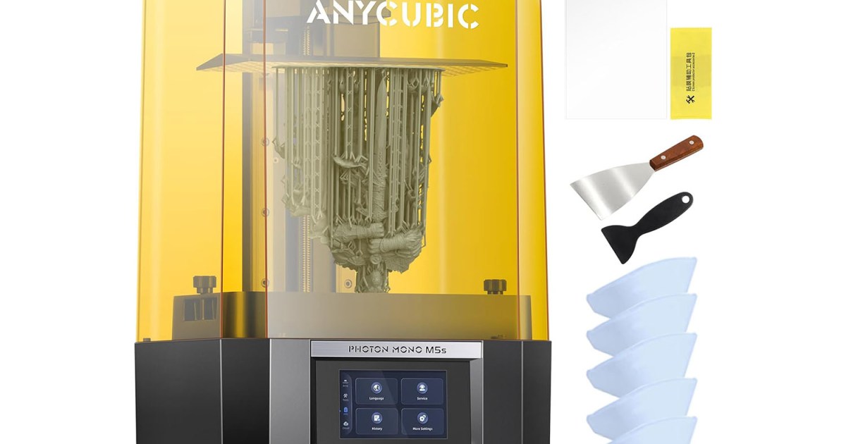 This Anycubic 3D printer just dropped from 0 to 0