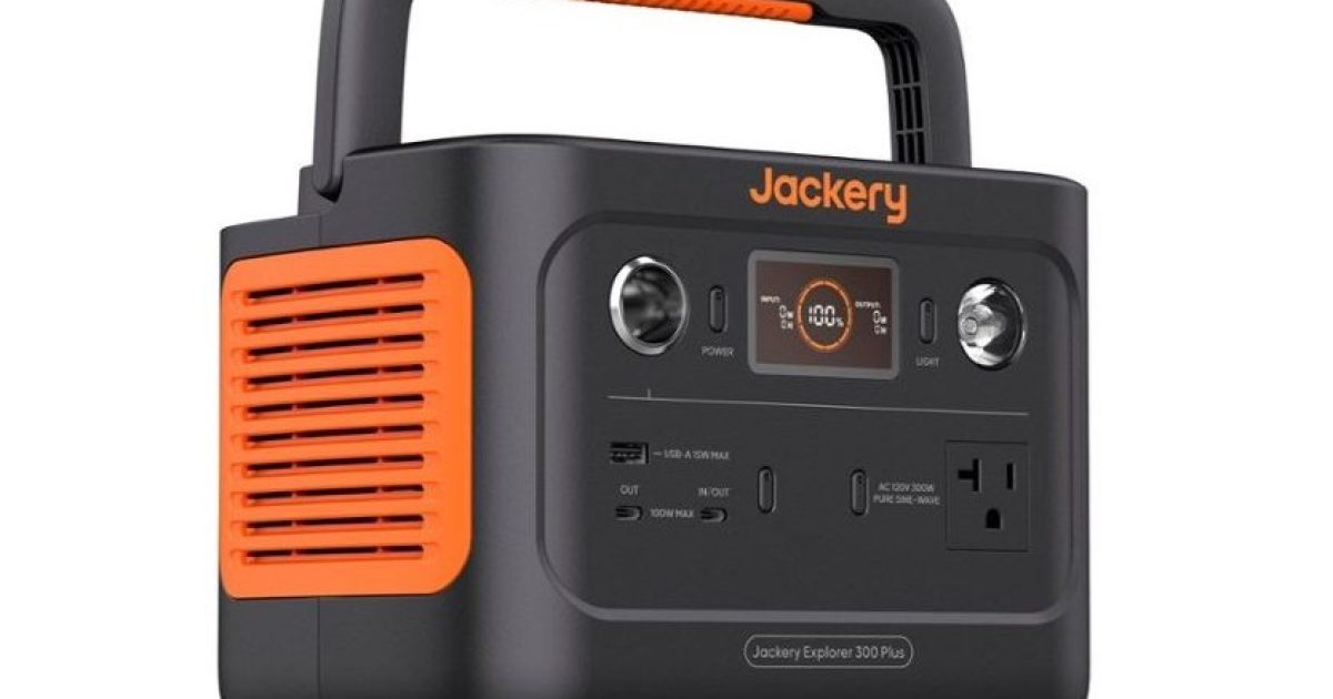 Jackery Explorer 300 Plus portable power station 0 today