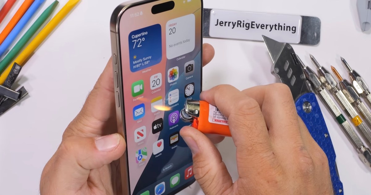 Watch how the iPhone 16 Pro Max handles this durability test