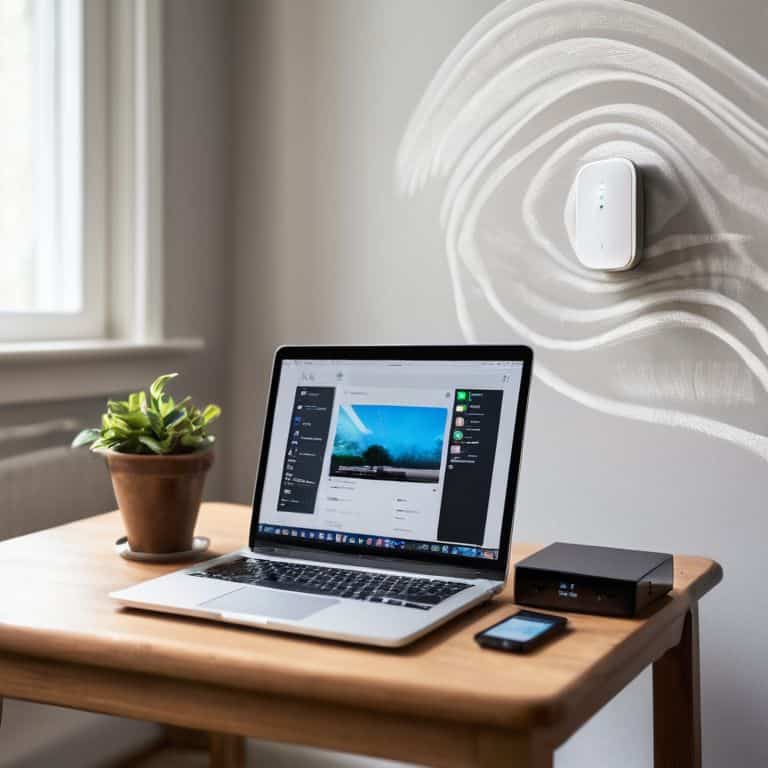 2.4 GHz WiFi router signal