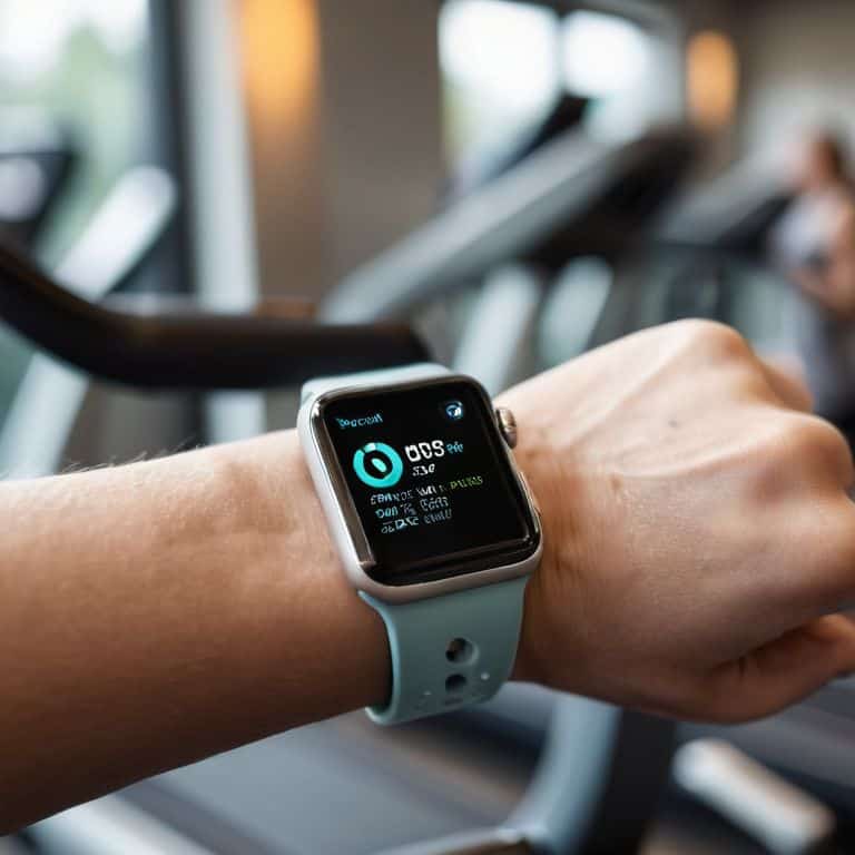 Apple Watch on wrist