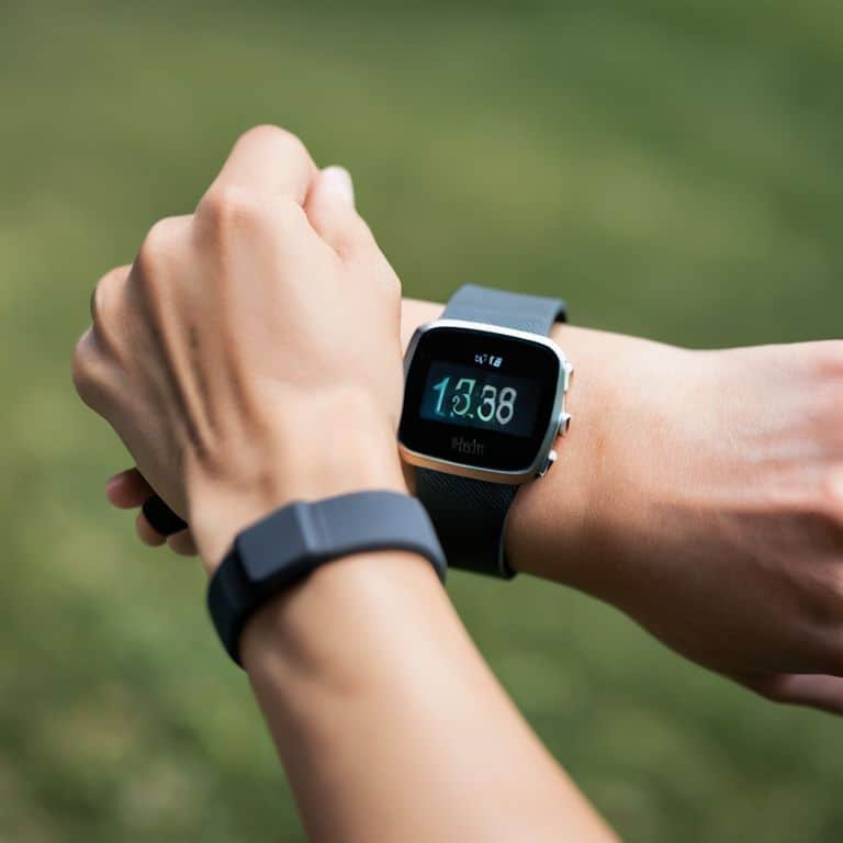 Fitbit wearable fitness tracker