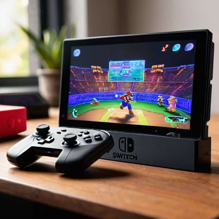 Nintendo Switch OLED gaming console