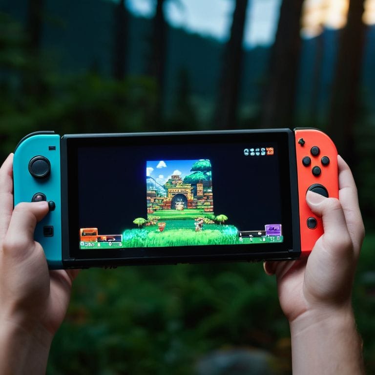 First Impressions Design Nintendo Switch OLED