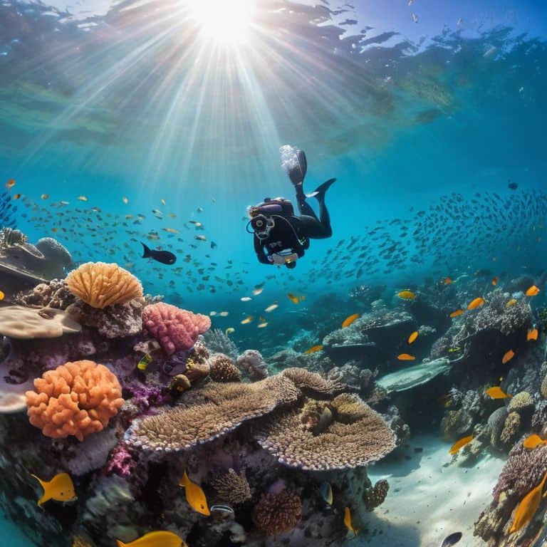 Key Features in Action Underwater