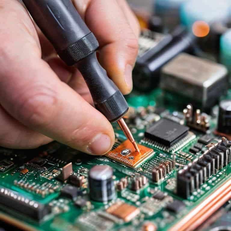 Soldering with Flux