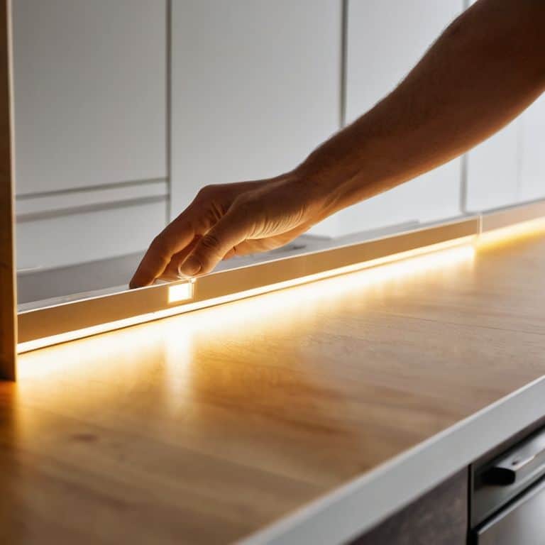 how to install under-cabinet smart lighting