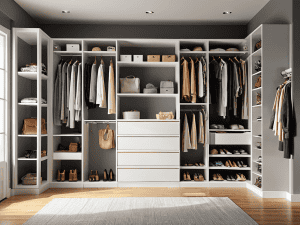 a guide to building custom closet