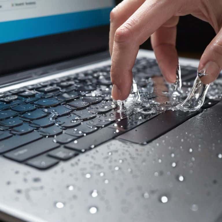 Laptop water damage prevention tips