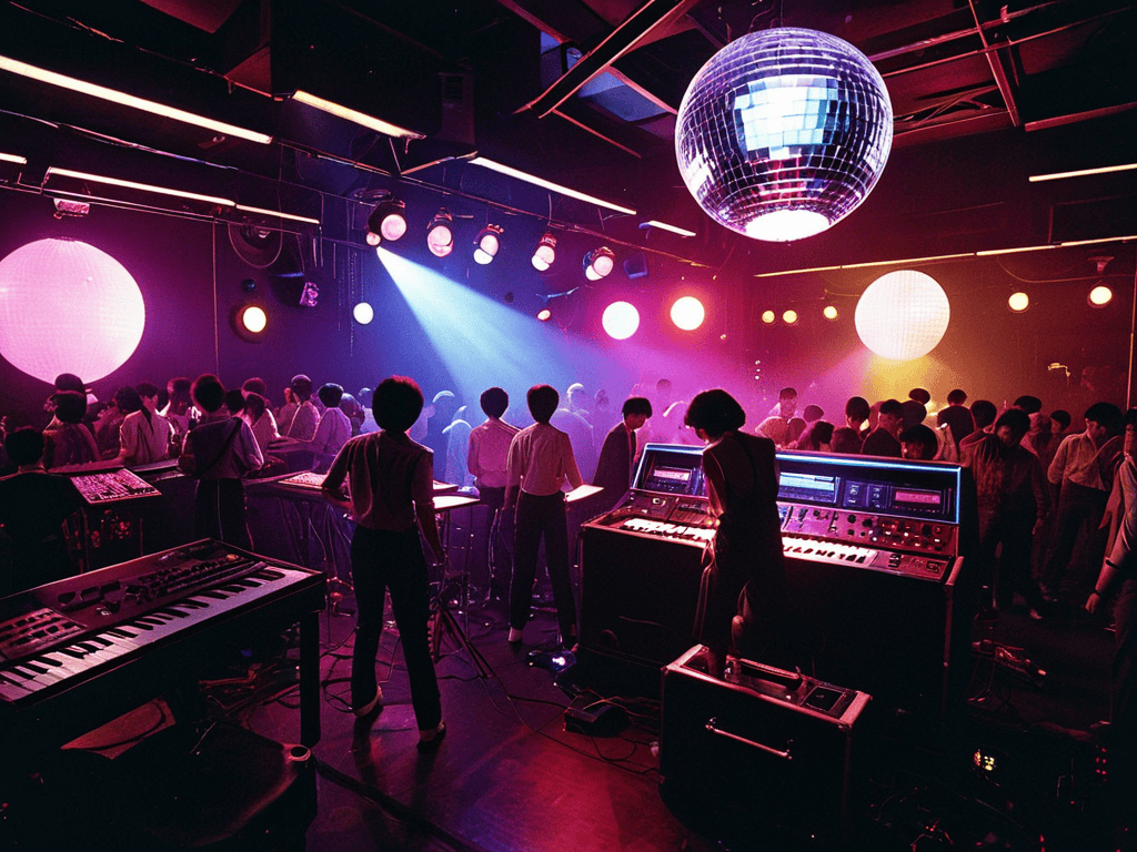 Retro Funk Influence Music Scene