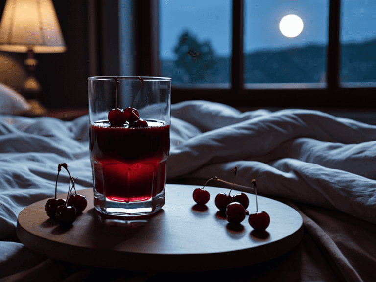 The Natural Sleeping Pill: Why You Should Drink Tart Cherry Juice Tonight