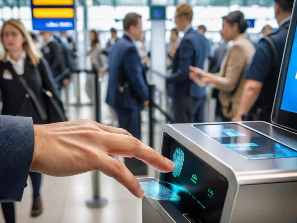 Biometric airport security hacks