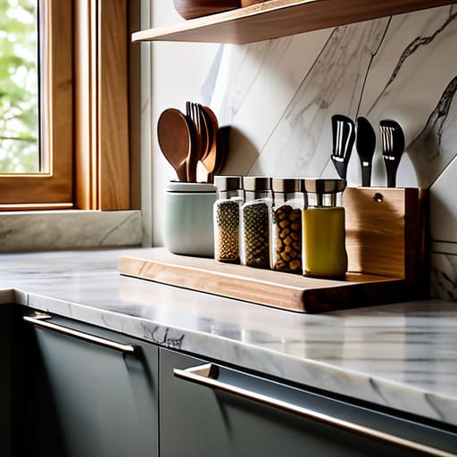 Maximizing Countertop Real Estate Through Smart Vertical Kitchen Storage Id
